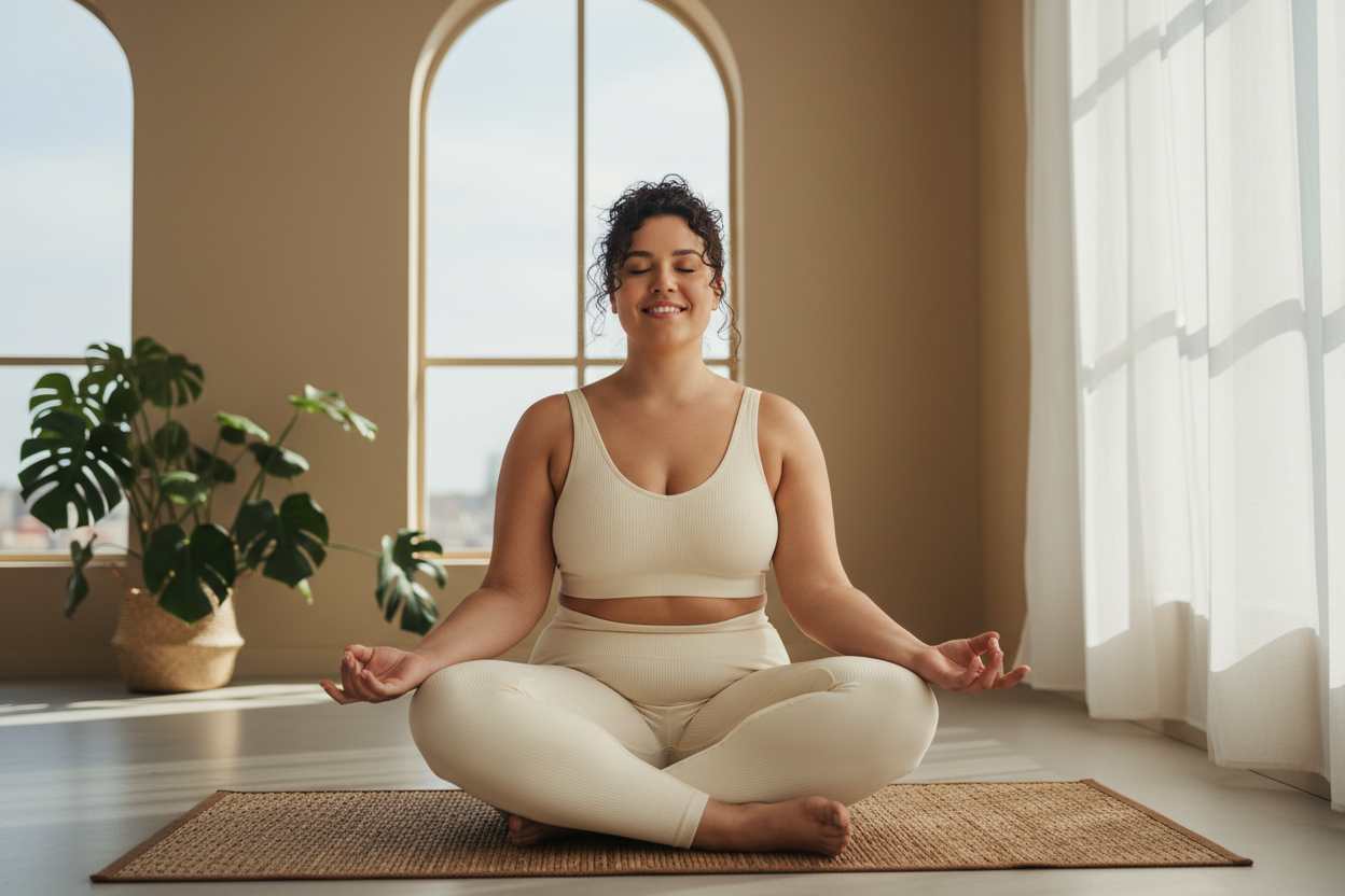 Curvy Wellness Journey Portrait