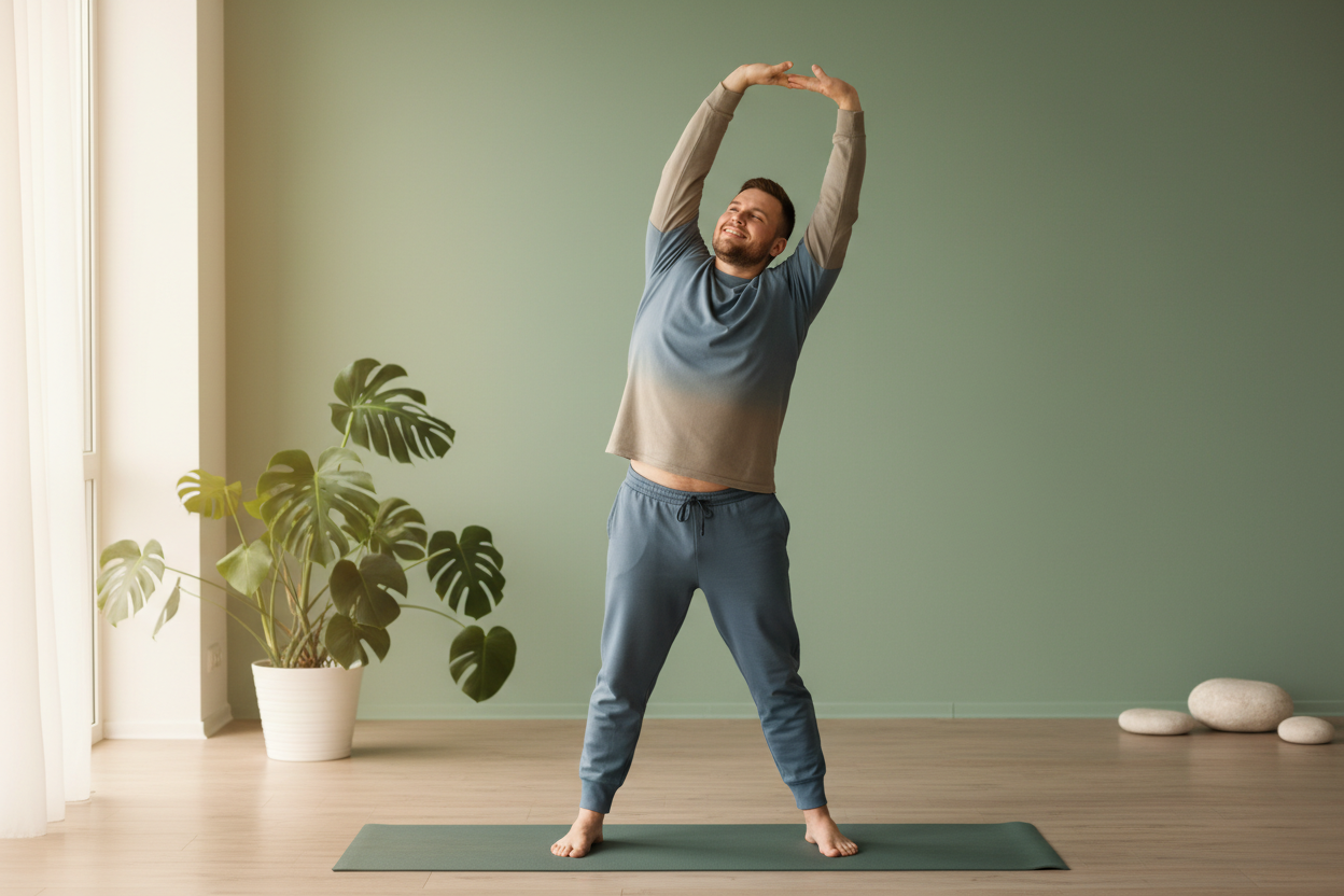 Plus-Size Man Wellness